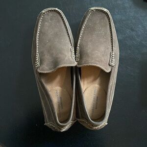 Suede driving loafers size 8.5